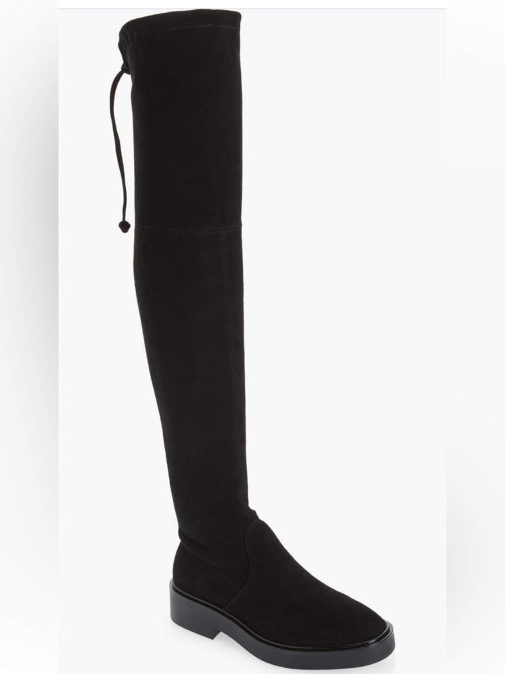 Stuart Weitzman Mara Black Over-the-Knee Women's Boot